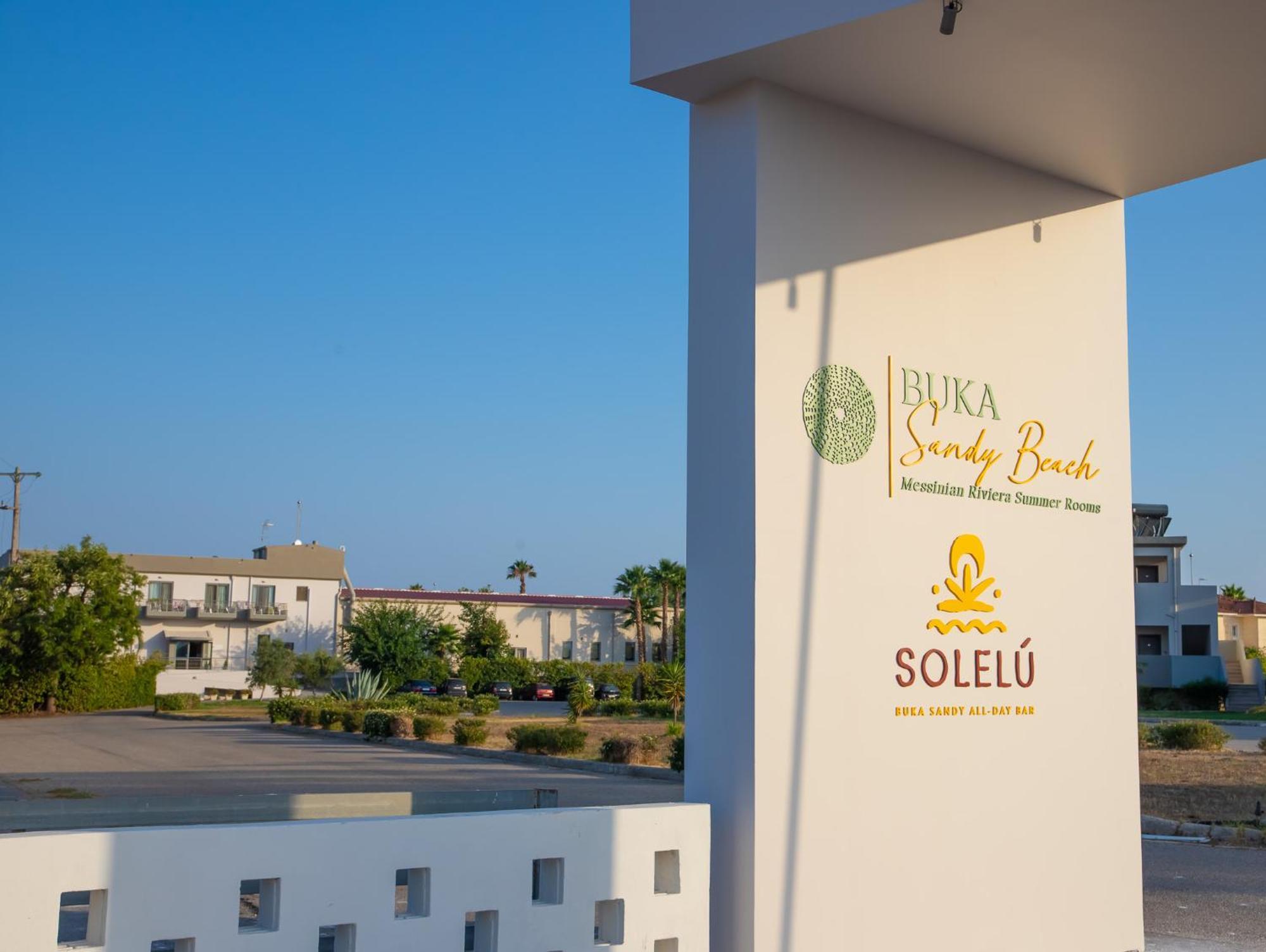 Buka Sandy Beach Messini Exterior photo